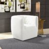 Delaney - Swivel Chair - Fabric - Beige - Image 6