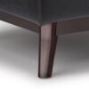 Owen - Tray Top Small Coffee Table Storage Ottoman - Distressed Black - Image 4