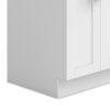 Hennessy - Deluxe Laundry Cabinet With Faucet And Stainless Steel Sink - White - Image 6