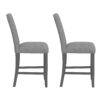 Zeph - Upholstered Barstools (Set of 2) - Gray - Image 3