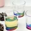 Halo - Oval Acrylic Glasses Drinking (Set of 4) Dof, Bpa Free Plastic Tumblers (12Oz) - Clear - Image 5