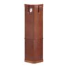 Corner Curio Cabinet With 5 Shelves And Lighting System (E26 Light Bulb Not Included) - Walnut - Image 13