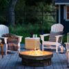 Outdoor Fire Pit Table - Stone Gray - Image 4