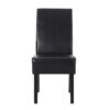 Contemporary Dining Chair (Set of 2) With Rubberwood Legs - Black - Image 7