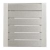 Aluminum Outdoor Side Table, C Shaped End Table, Outside Small Table For Patio - Silver - Image 13