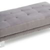Ottoman For Contemporary Homes - Gray - Image 3