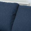 Comfy 5 Pieces L Shaped Sofa With Wooden Legs, Modern Side Chairs For Living Room - Navy Blue - Image 16