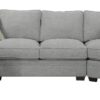 Berza - Left Side Facing Chaise Sectional - Gray - Image 2