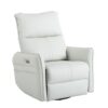 29.92" 270 Power Swivel Rocker Recliner Chair, Electric Glider Reclining Sofa With USB Ports, Power Swivel Glider, Rocking Chair Nursery Recliners For Living Room Bedroom - Light Gray - Image 13
