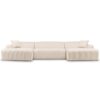 Mar - U-Shape Corner Sofa - Cream - Image 7