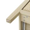 3 Drawer Cabinet, American Furniture, Suitable For Bedroom, Living Room, Study - Natural - Image 22