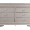 Modern Sophisticated Dresser - Silver Champagne - Image 2