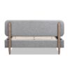 Diego - Queen Low Upholstered Platform Bed - Light Gray - Image 8