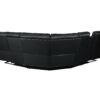 Home Theater Seating Manual Recliner With Cup Holder, Hide - Away Storage Reclining Sofa For Living Room, Home Theater - Black - Image 14