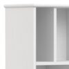 Draper - Mid Century Bookcase And Storage Unit - White - Image 8