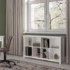 Acadian - 8 Cube Storage Sofa Table - White - Image 7