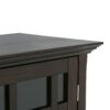 Bedford - Medium Storage Cabinet - Dark Tobacco Brown - Image 4
