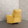 Asheville - Suede Recliner Chair - Dark Yellow - Image 4