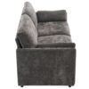 Cozy Upholstered Loveseat Sofa Oversized Comfy Comfy Cloud Sofa Double Cushion Loveseat Sofa Plush Cushion Sofa Couch For Living Room - Gray - Image 14