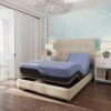 Refresh - 12" Queen Size Flex Head Memory Foam Hybrid Mattress & Adjustable Base Bundle - Blue - Image 7