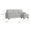 Drason - Reconfigurable Sectional - Gray - Image 6