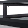 Modern, Minimalist Rectangle Extendable TV Stand, TV Cabinet With 2 Drawers And 1 Cabinet For Living Room, Up To 100" - Black - Image 12