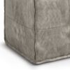 Brody - Square Pouf - Distressed Gray - Image 4