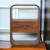 Curved Edge Nightstand - Chestnut - Image 10