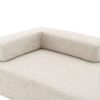 Lounge Frame For Oversized Modular U Shaped Sectional Floor Couch Convertible Compressed Couch, Spacious Foam Filled Sofa - Beige - Image 2