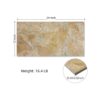 Marble Tile For Floor And Wall 12 X 24" Stone - Beige / Gold - Image 3