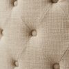 Counter Stool With Swivel Seat And Tufted Back - Natural - Image 8