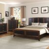 Branson - King Size Panel Bed, Two Tone - Brown - Image 3