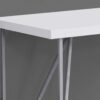 Computer Desk For Home Office Laptop, Contemporary & Modern - White - Image 2