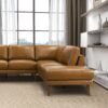 Benson - Sectional Sofa Right Facing Chaise - Tan - Image 2