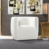 Delaney - Swivel Chair - Fabric - Beige - Image 7