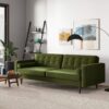 Casey - Mid Century Modern Sofa - Olive Green - Image 6