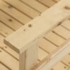 Outsunny - 7' Wooden Garden Bridge With Safety Rails, Backyard Footbridge For Ponds, Creeks, Streams - Natural - Image 7