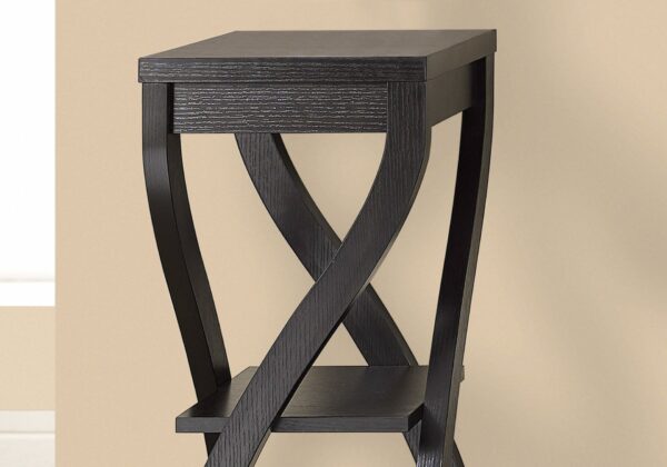 Accent Table, Square, Contemporary & Modern - Espresso