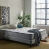 10" California King Mattress With Gel Memory Foam 884 Pocketed Coil - White / Gray - Image 4