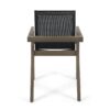 Belfast - Outdoor Dining Chair (Set of 2) With Mesh And Frame - Gray - Image 11