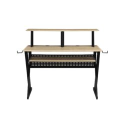 Eleazar - Music Recording Studio Desk - Natural Oak