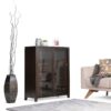 Cosmopolitan - Medium Storage Cabinet - Mahogany Brown - Image 8
