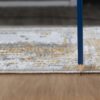 Textures - 5'3" X 7' Area Rug - Multi / White - Image 3