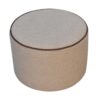 Serenity - Large Round Footstool - Chestnut - Image 5