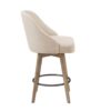 Counter Stool With Swivel Seat Function - Sand - Image 5