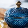 Candy Jar With Lid, Christmas Candy Jar Containers (Set of 2) - Gold / Blue - Image 16