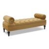 Lewis Bolster - Arm Entryway Bench - Gold - Image 4
