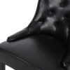 Cheney - Dining Chair (Set of 2) - Contemporary Style With Tufted Diamond Stitching - Black - Image 13