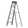 Fibreglass Step Ladder 6 Foot 250Lbs - Gray - Image 5