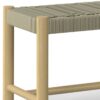 Dahlia - Outdoor Indoor Bench - Natural Taupe - Image 4